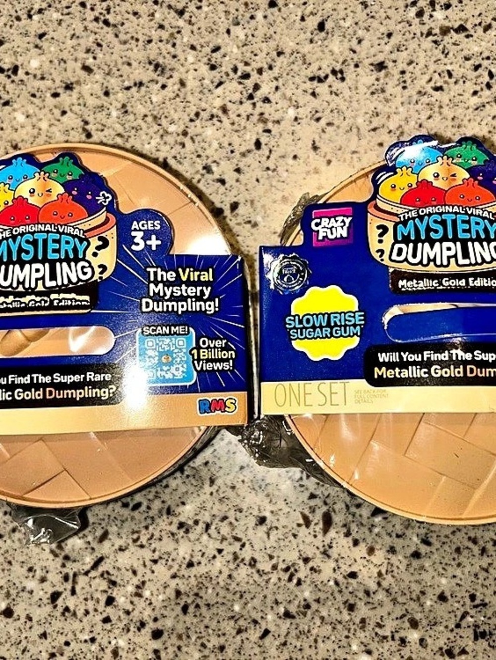 Crazy Fun “Slow Rise” Mystery Dumpling 2 dumplings NWT